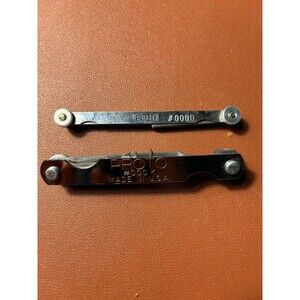 Vintage PROTO Feeler Gauge Set #000D & #000K Made in USA Tools